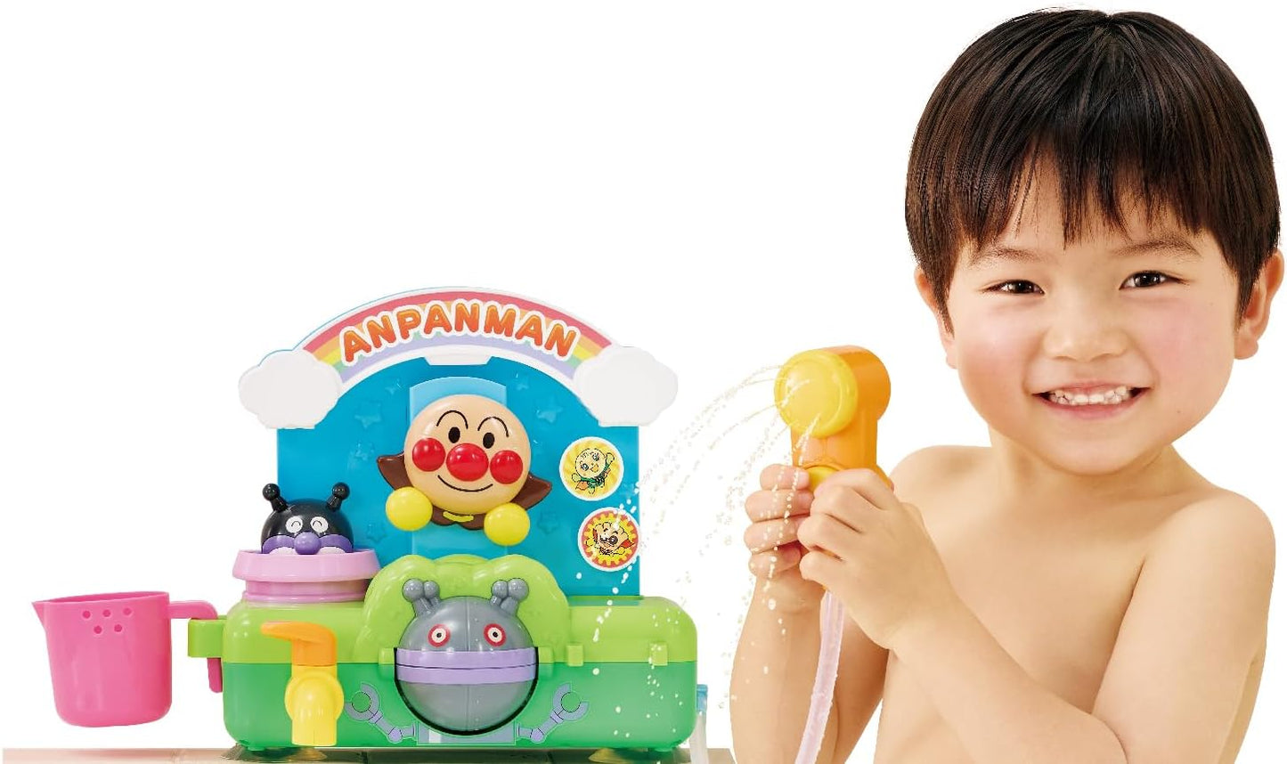 Agatsuma Let's Play Together! Anpanman in the Bath (Batteries Not Required)