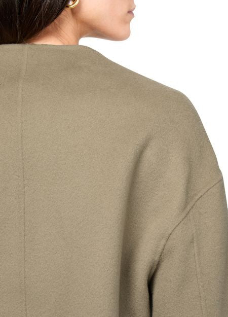 LOULOU STUDIO Gio short wool coat - Image 5