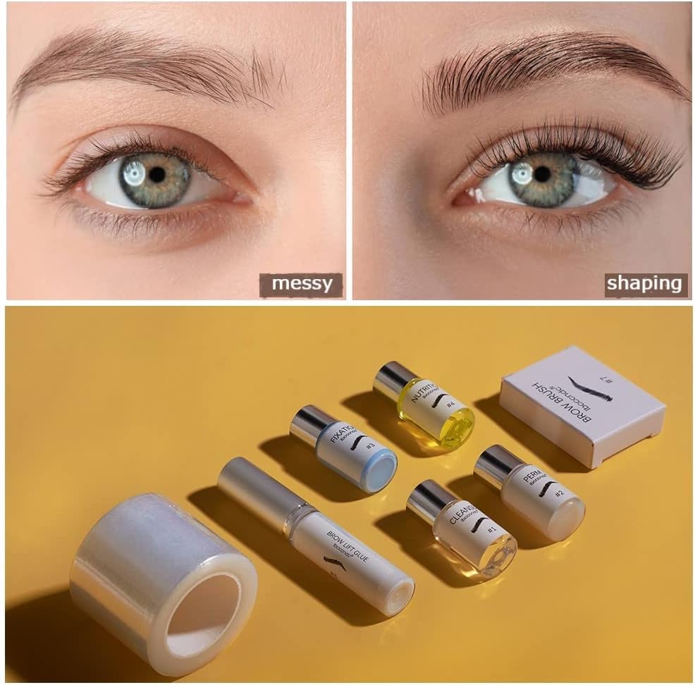 Eyebrow Up Setup, Eyebrow Lift, Sweatproof, Waterproof, Long Lasting, Natural