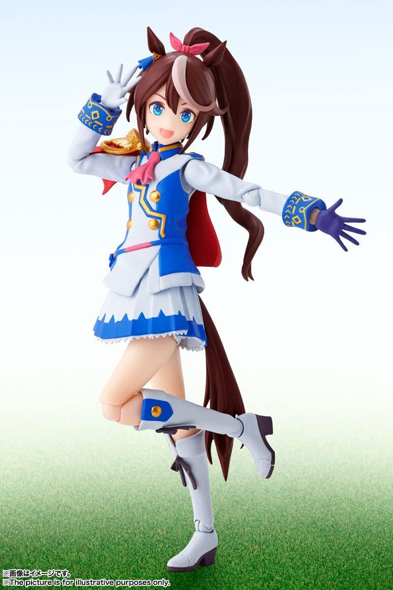 S.H. Figuarts Uma Musume Pretty Derby Tokai Teio Approx. 4.9 inches (125 mm), ABS & PVC Pre-painted Action Figure