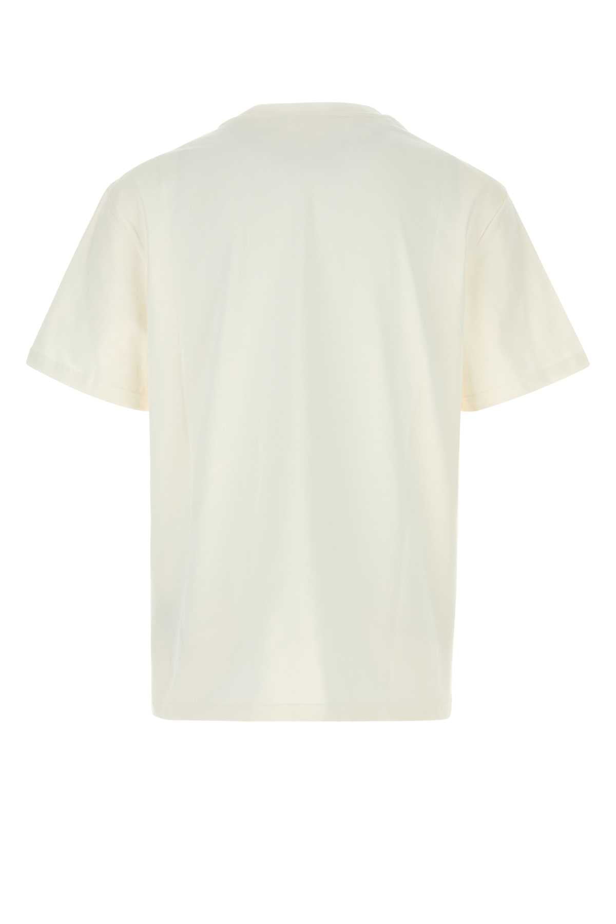 Jil ジルサンダーホワイトコットンTシャツ - Image 5