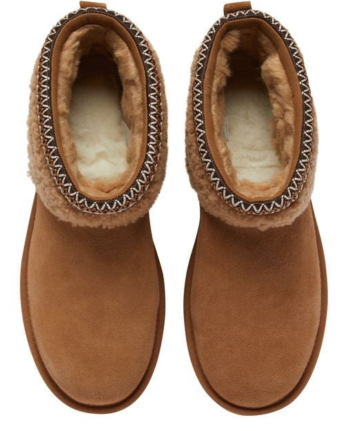 UGG Maxi Curly クラシック ウルトラ ミニ アンクルブーツ - Image 5