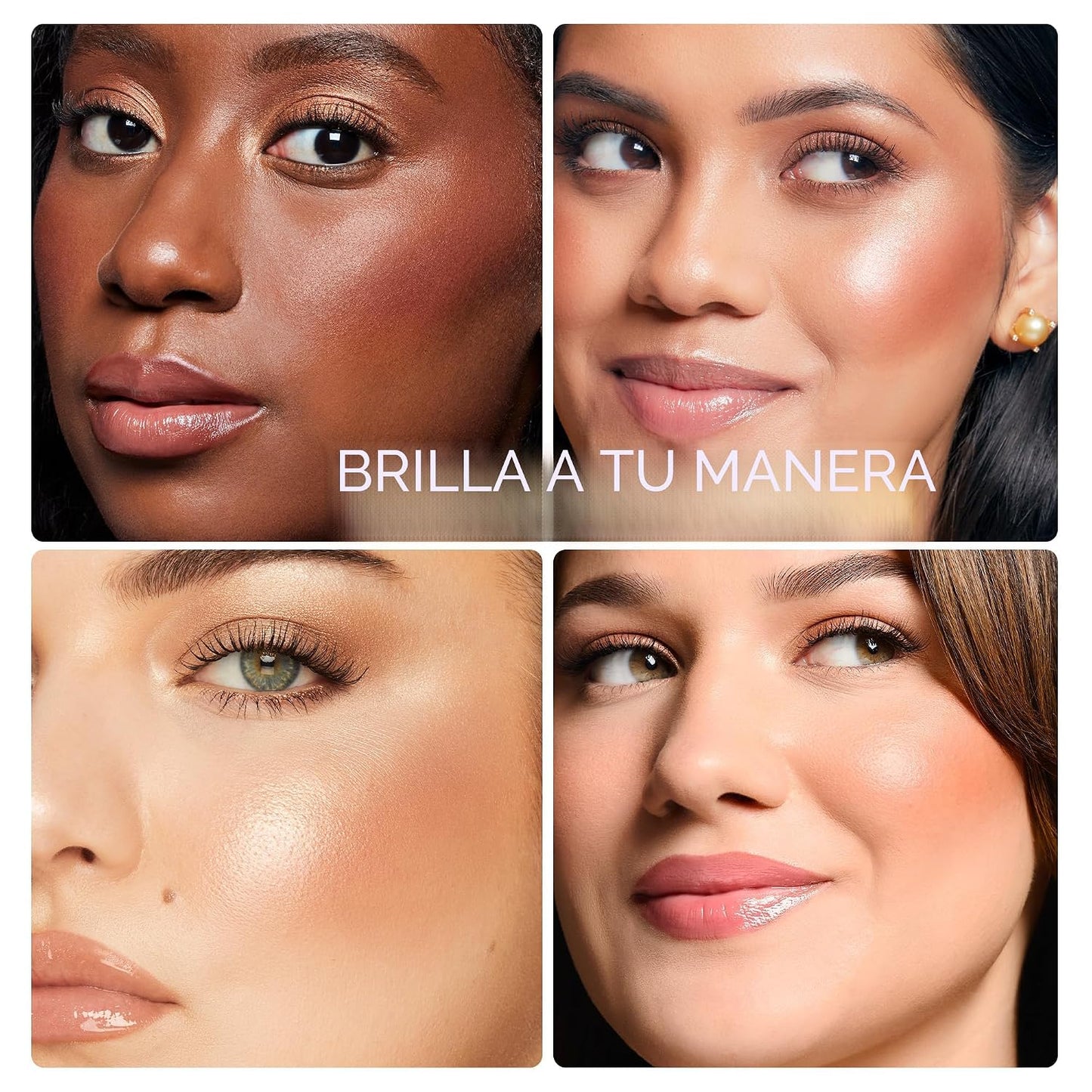 tarte Glow Wardrobe resaltando paleta de ojos y mejillas – Resaltador, rubor, bronce y sombra de ojos, maquillaje viral todo en uno para cara y ojos para Everday Radiant Blendable Glow, vegano y libre