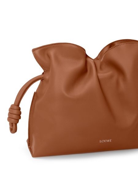 LOEWE Medium Flamenco clutch in nappa calfskin - Image 5
