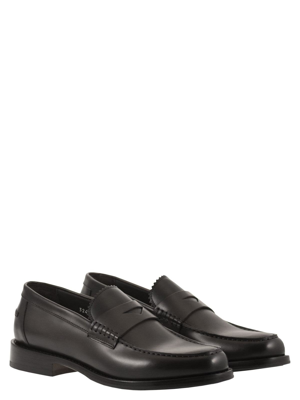 Doucals ドゥカル」S ペニーレザーローファー - Image 5