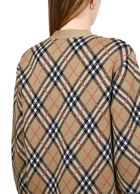 BURBERRY Check cardigan - Image 5