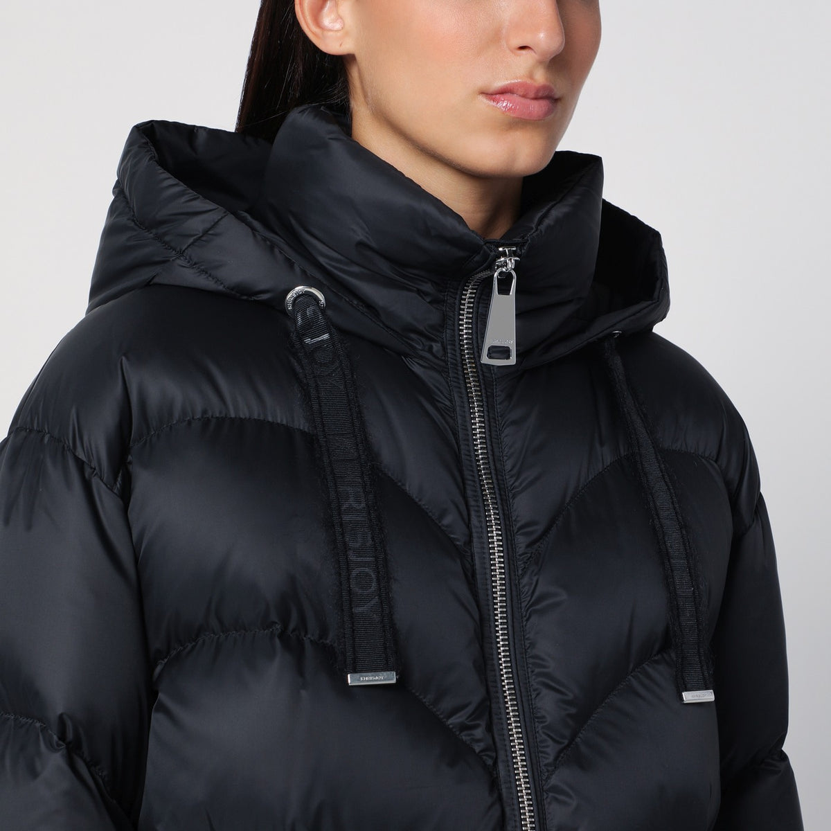 Khrisjoy Khrisjoy Hug Black Padded Parka - Image 5