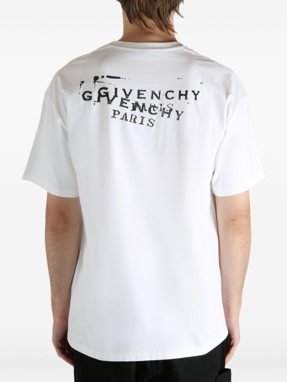 Givenchy ジバンシィ ロゴ コットン T シャツ - Image 5