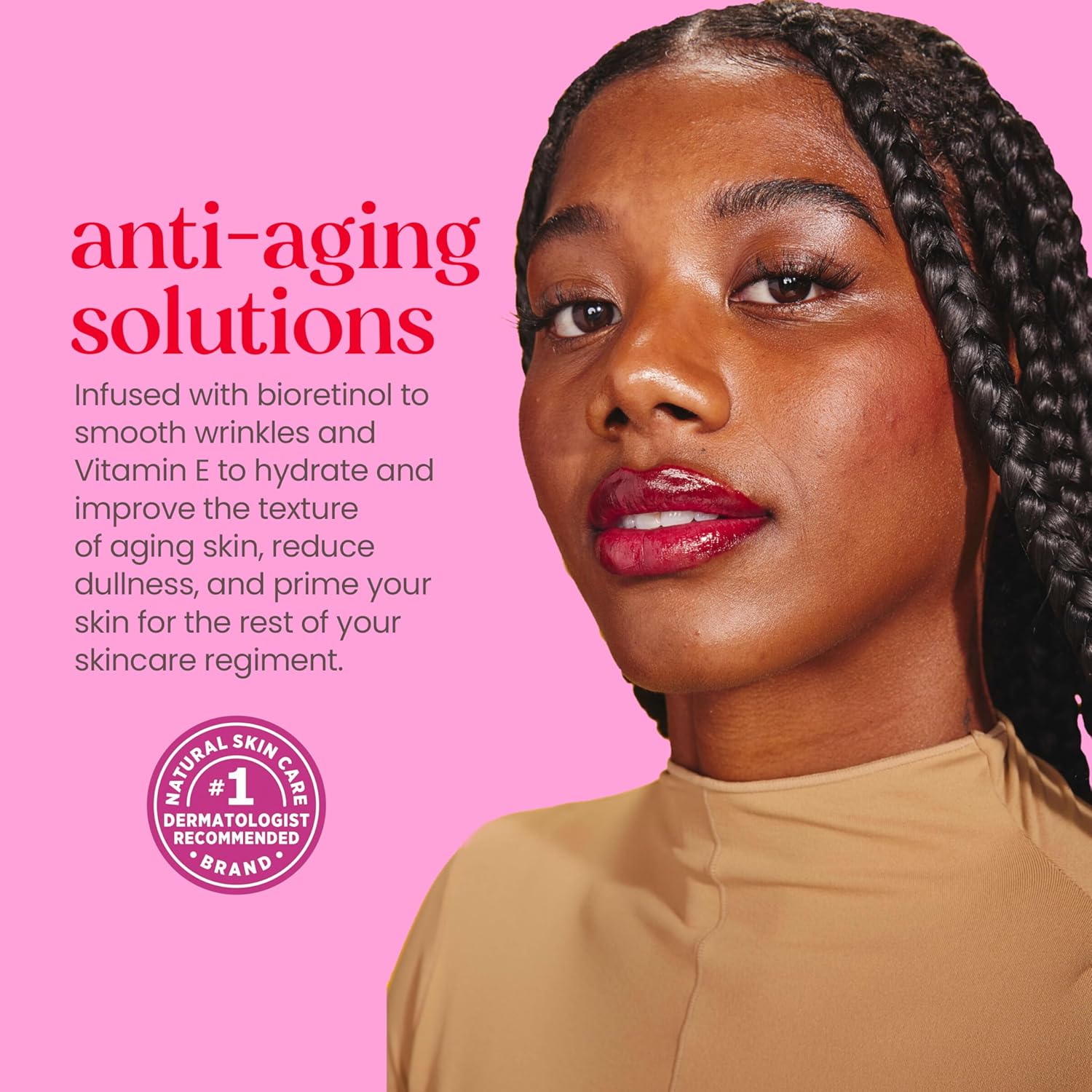 Burt's Bees Limpiador refinador renovador con alternativa de retinol natural Bakuchiol, 6 onzas (el paquete puede variar)