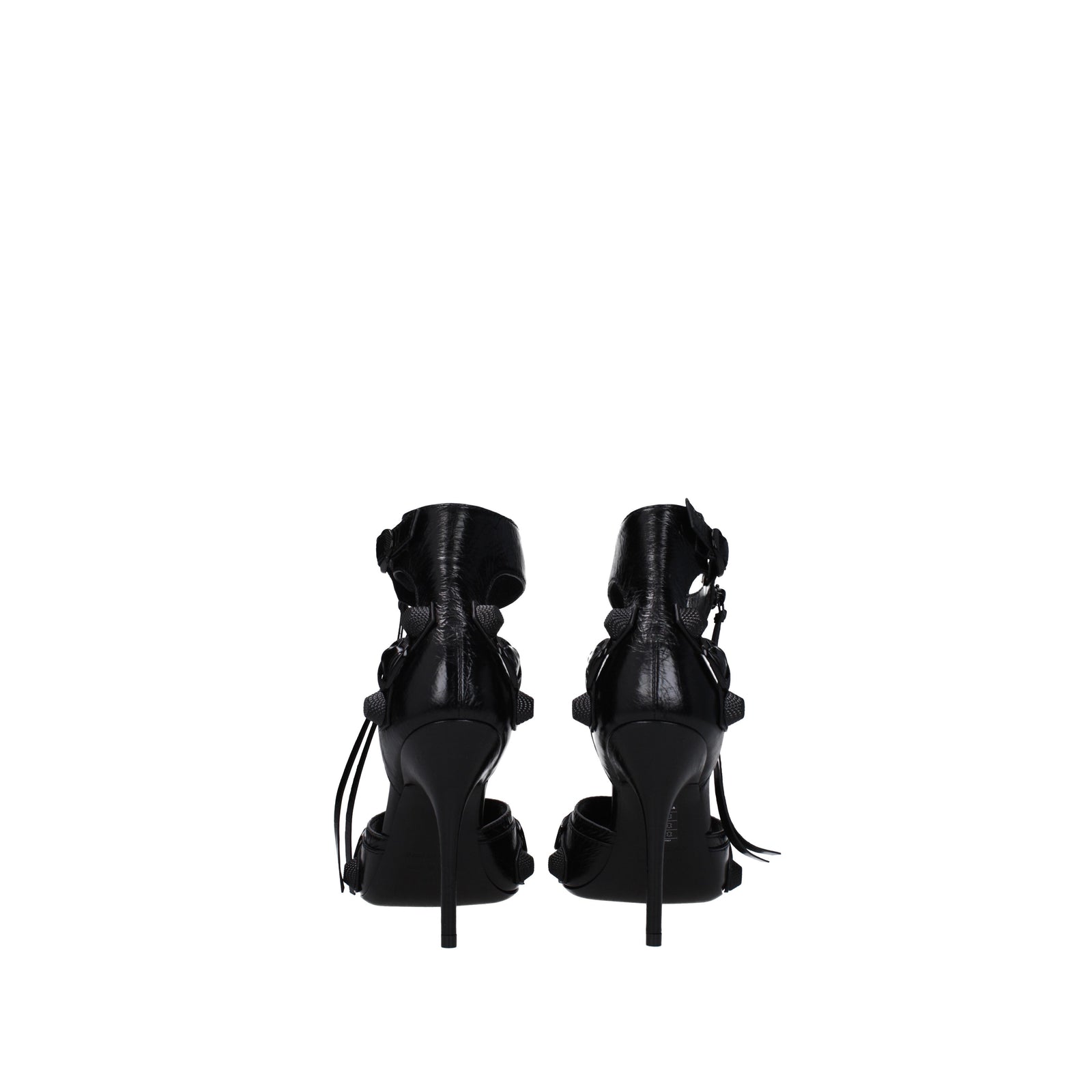 Balenciaga Sandals Cagole Woman Leather Black - Image 5