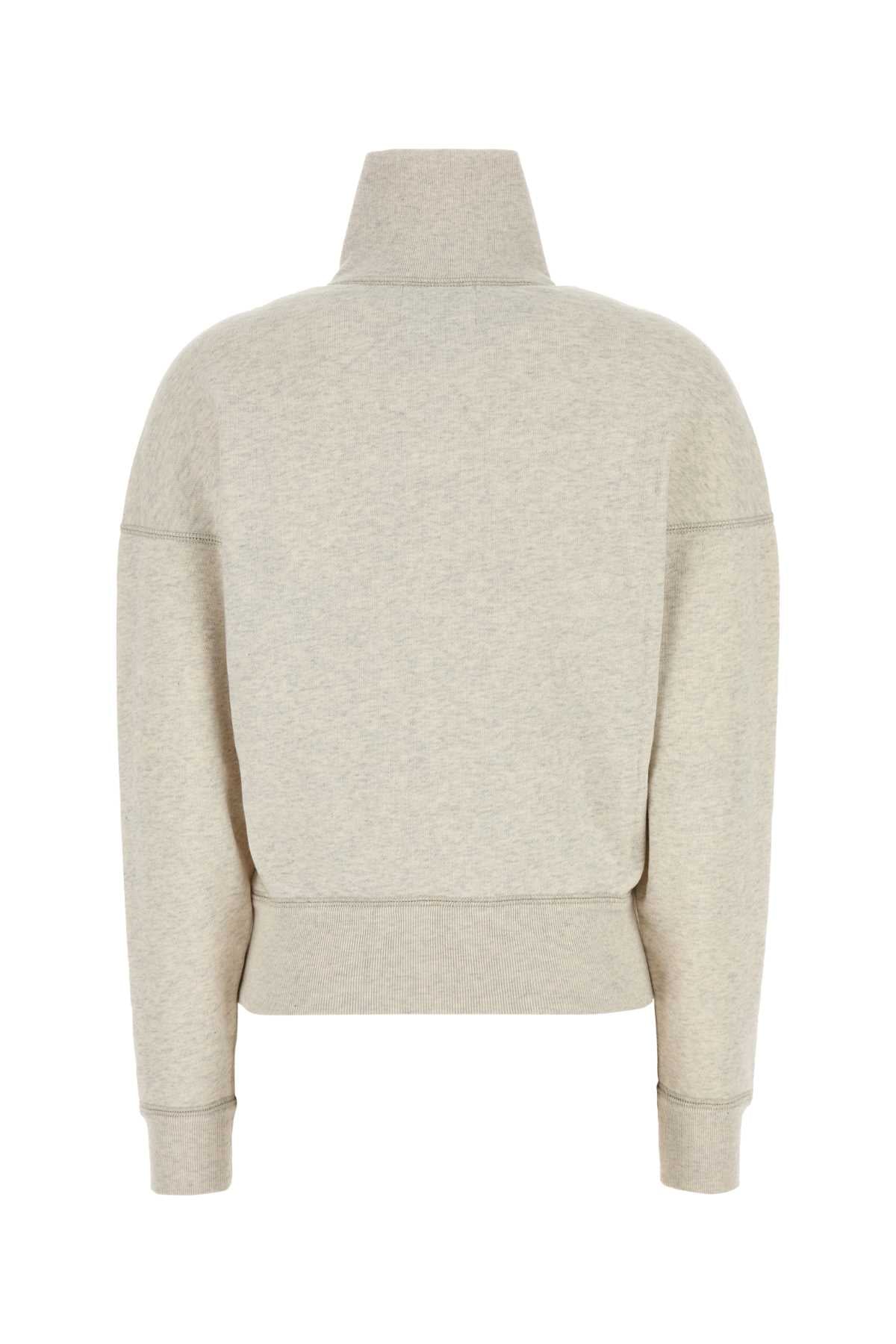Marant イザベル・マラン・エトワイル・メランジ砂コットン・ブレンド・ロス・スウェットシャツ - Image 5