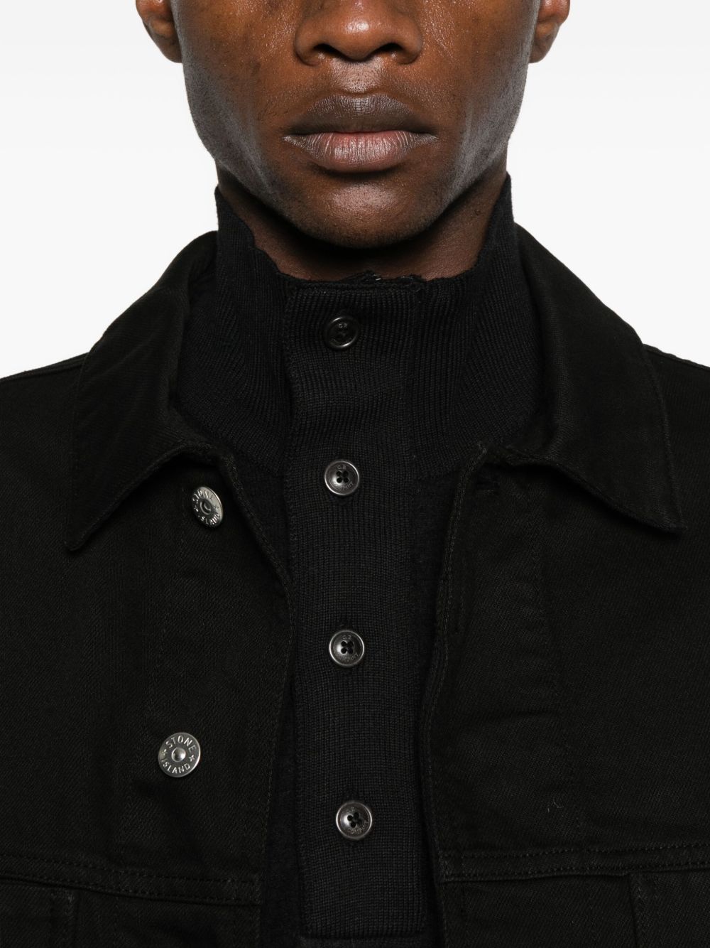 C C.P.会社Tシャツとポロスブラック - Image 5