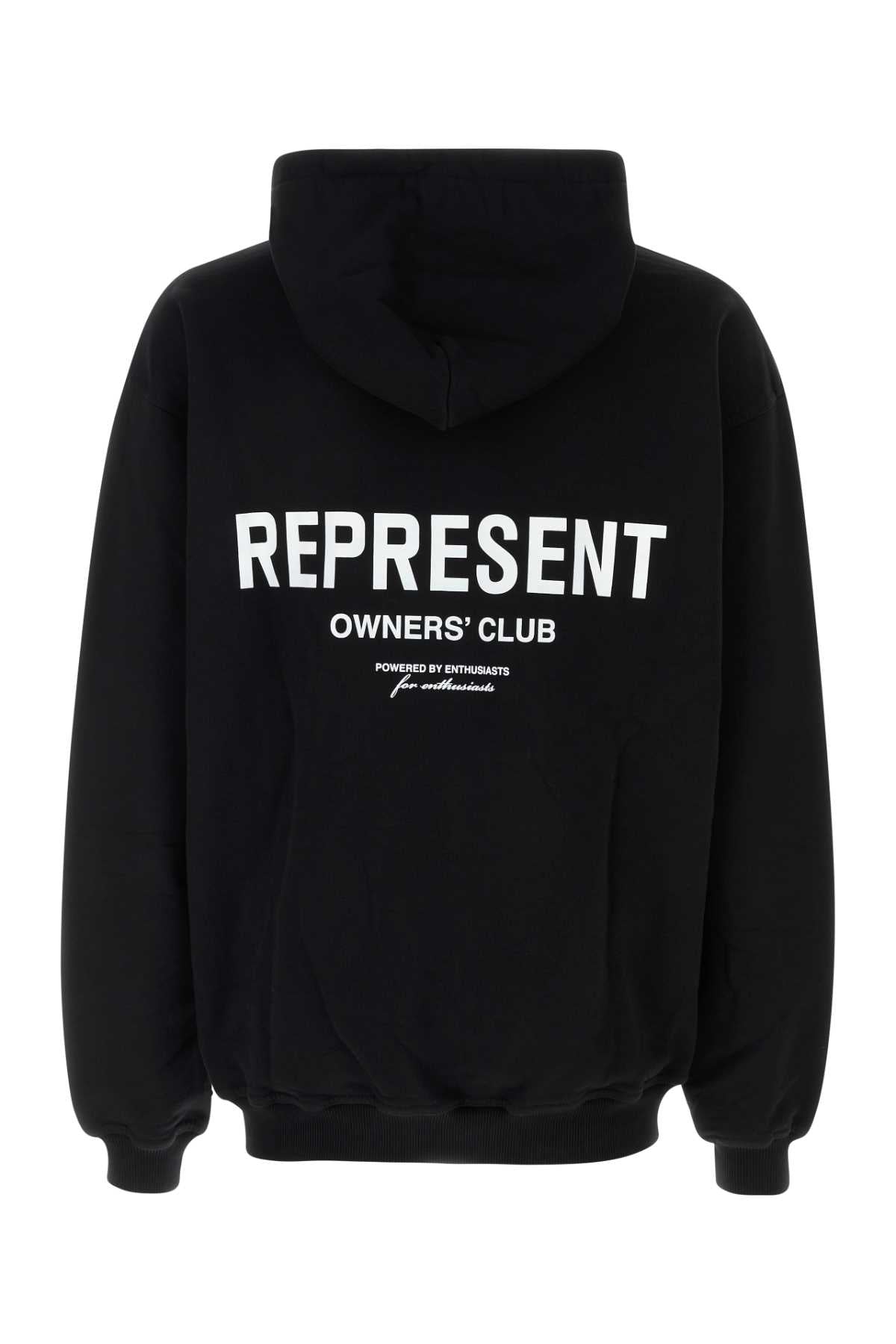 Represent 代表黒綿は所有者クラブのスウェットシャツを代表します - Image 5