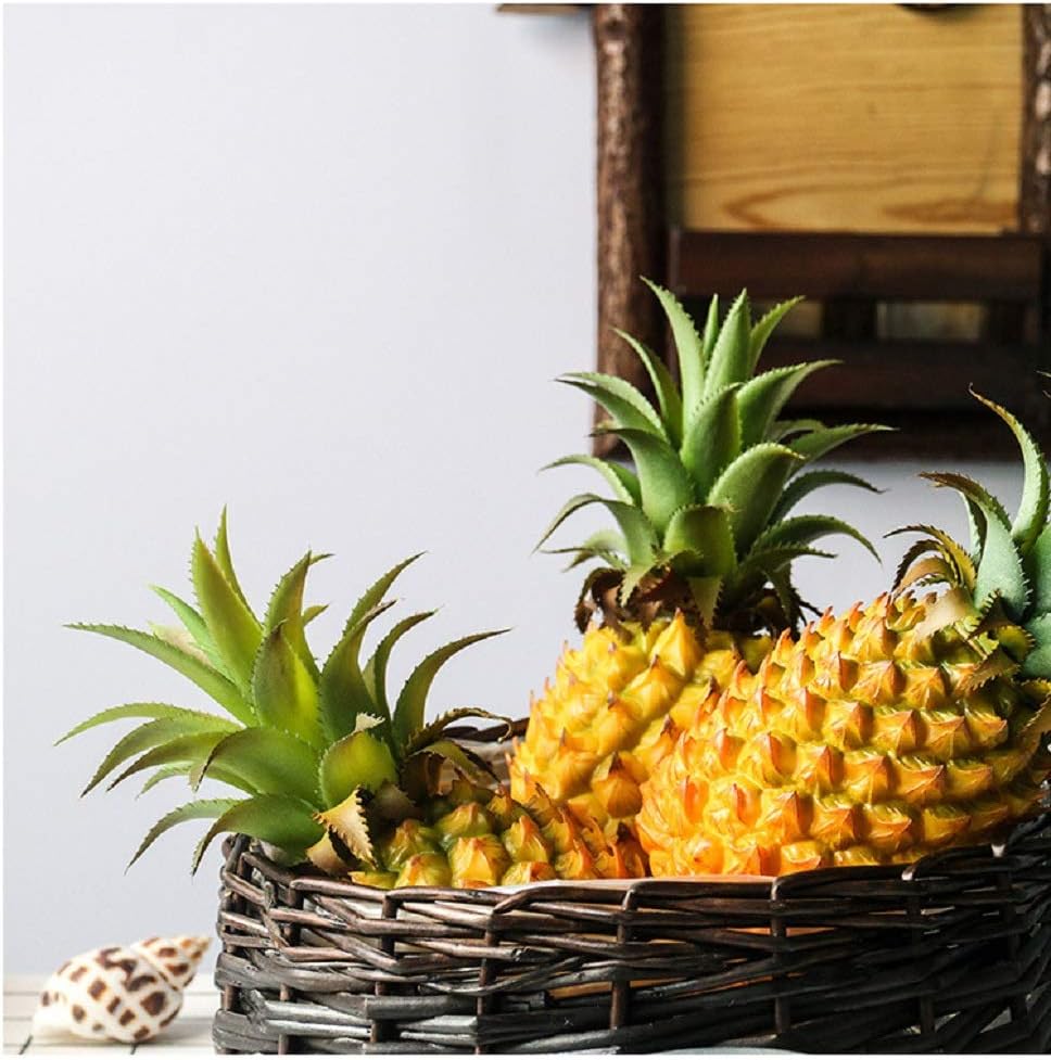 Mythological Square, Pineapple, Fruit Food, Sample Model, Okinawa, Hawaii, Tropical Restaurant, Cafe, Coffee Shop, Display, Exhibition, Real, Exhibition, Real, Exquisite, Realistic Artisan Craft