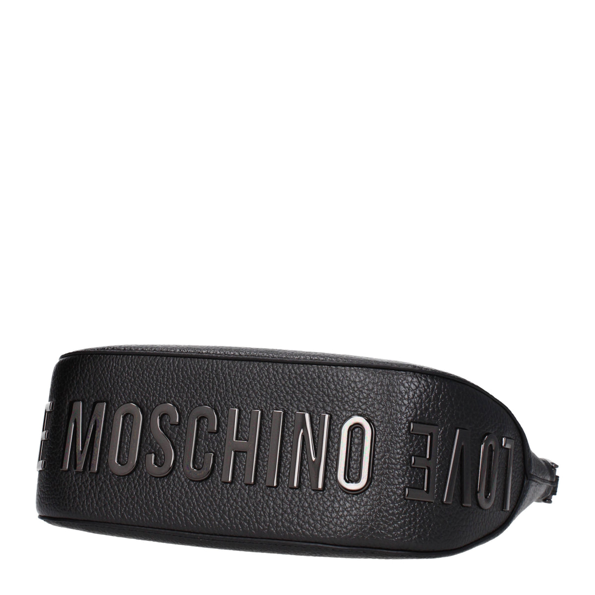 Moschino モスキーノのショルダーバッグが大好きな女性ポリウレタングレー/ダークシルバー - Image 5