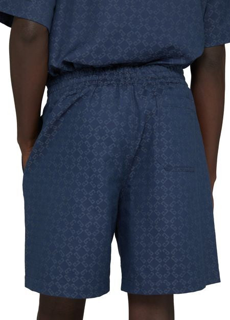 GIVENCHY シャイニー モノグラム72 デニム バミューダ ショーツ - Image 5