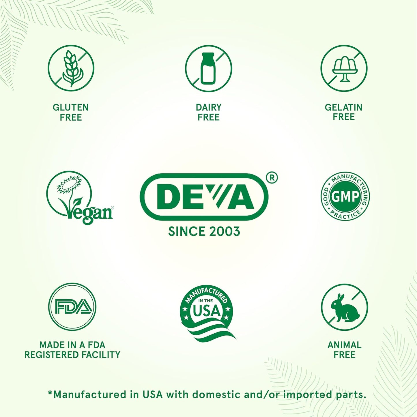 Deva Vegan Vitamins Glucosamine Tablets, 90-Count Bottle by Deva Vegan Vitamins