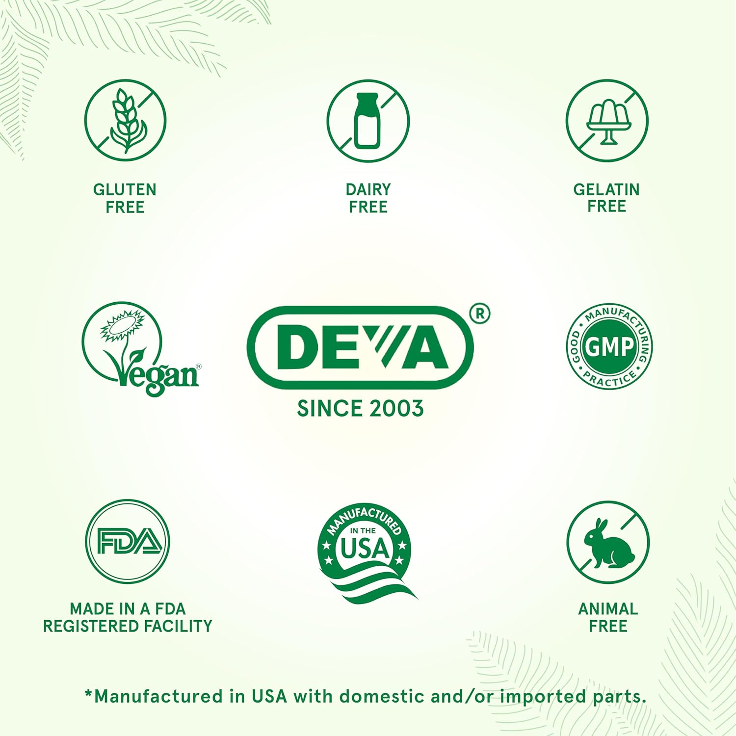Deva Vegan Vitamins Glucosamine Tablets, 90-Count Bottle by Deva Vegan Vitamins