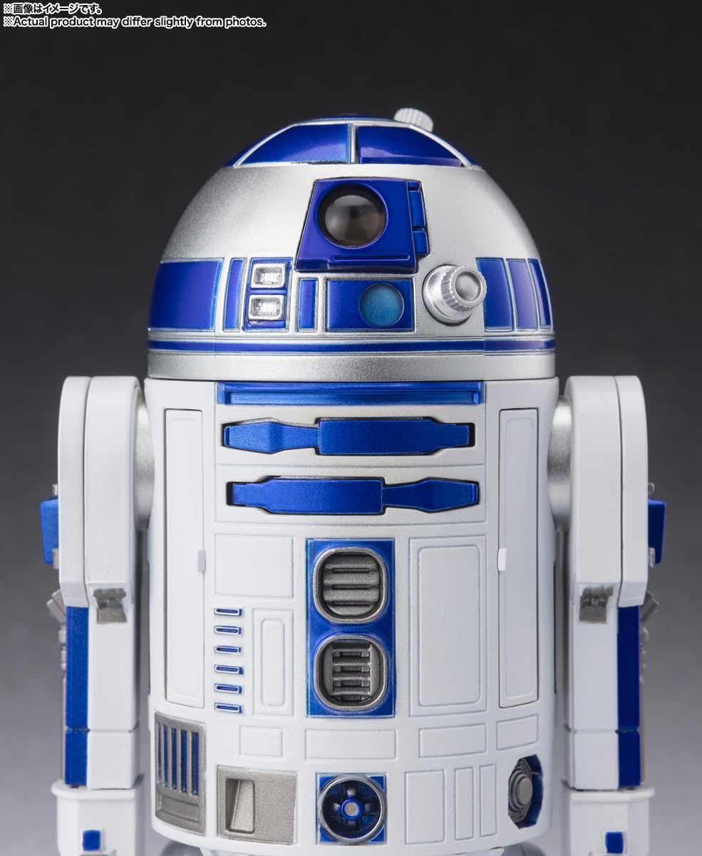 BANDAI SPIRITS S.H. Figuarts Star Wars R2-D2 Classic Ver., Approx. 3.5 inches (90 mm), ABS & PVC Pre-painted Action Figure