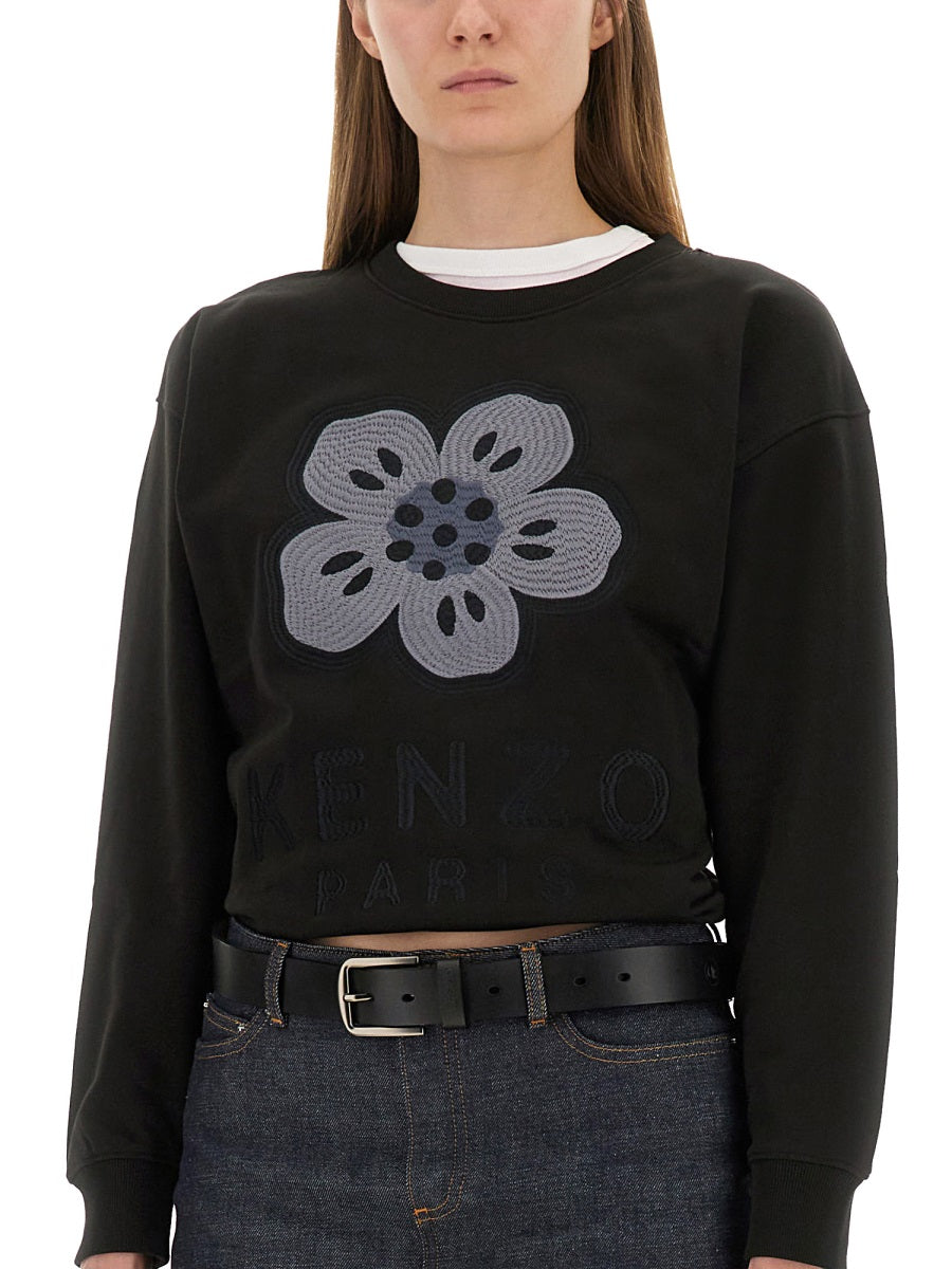 Kenzo 「Boke Flower」刺繍が付いたKenzo Sweatshirt - Image 5