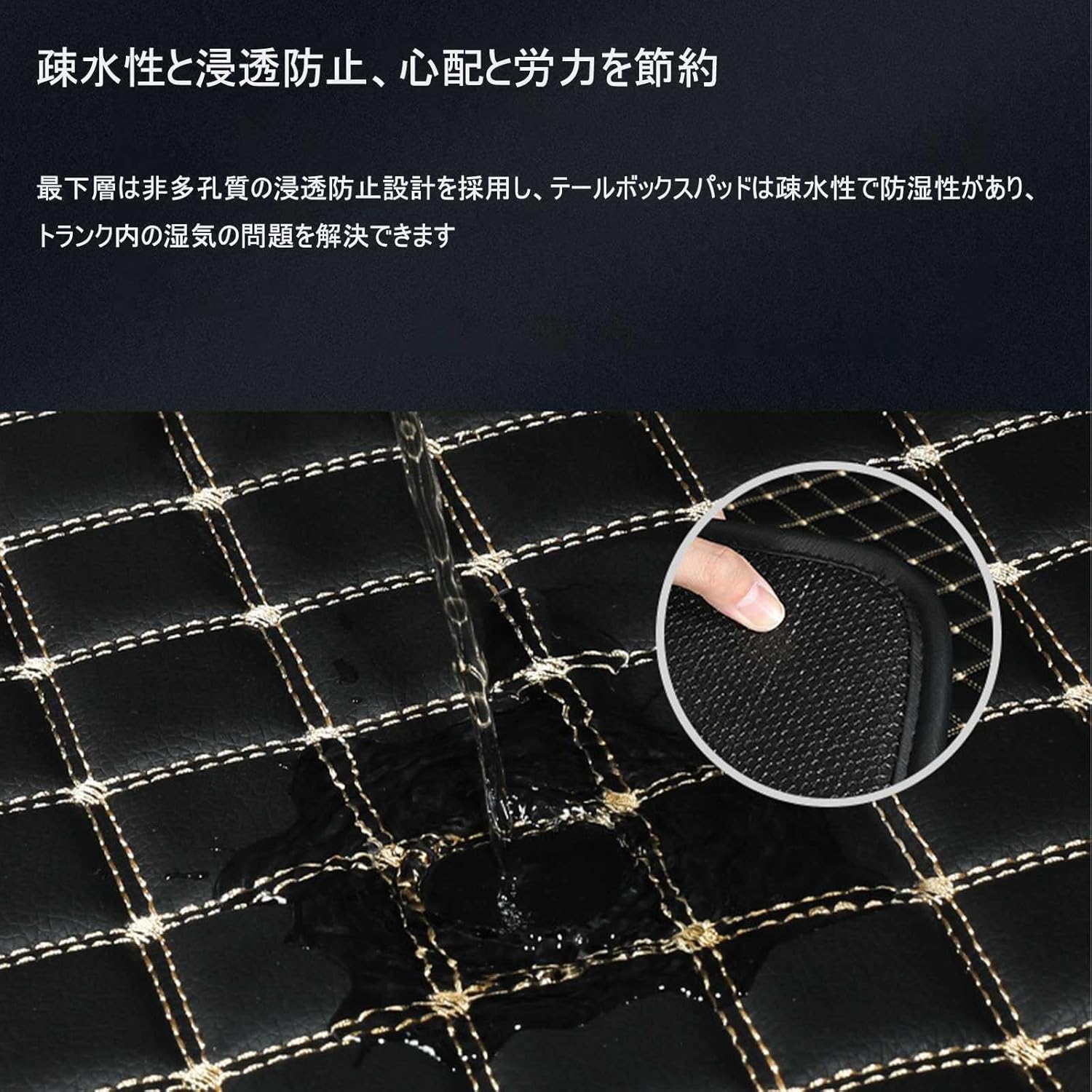 Compatible Toyota Camry AX70 Series H29.7 - Current Trunk Mat, 3D Cargo Mat, Designed for Vehicles, Luggage Mat, XPE, Leather Material, Car Trunk Floor Mat, Scratch Resistant, Custom Cargo Mat,