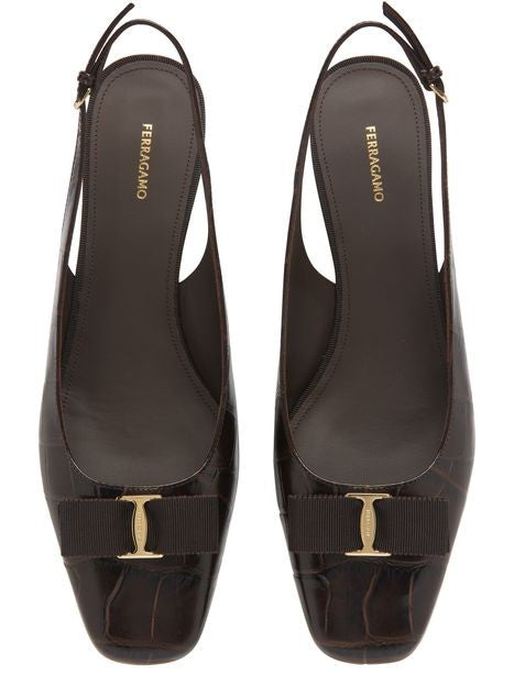 FERRAGAMO Rivada スリングバック - Image 5