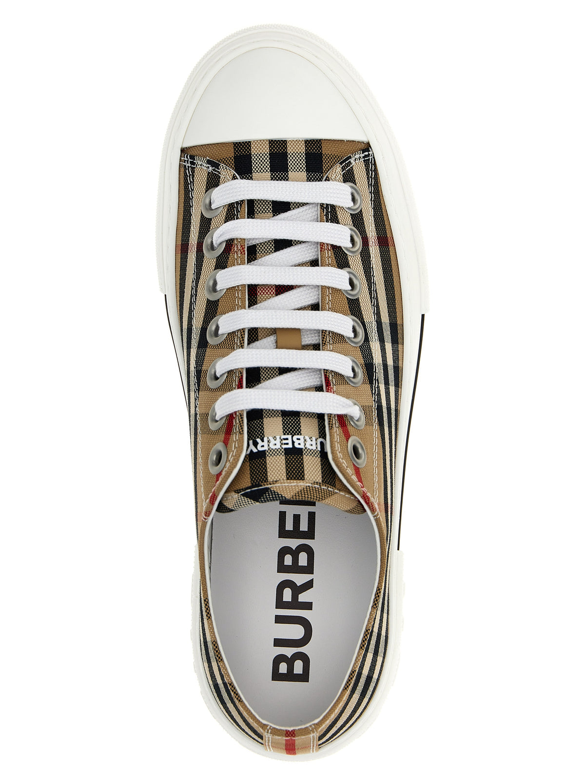 Burberry バーバリーチェックスニーカー - Image 5