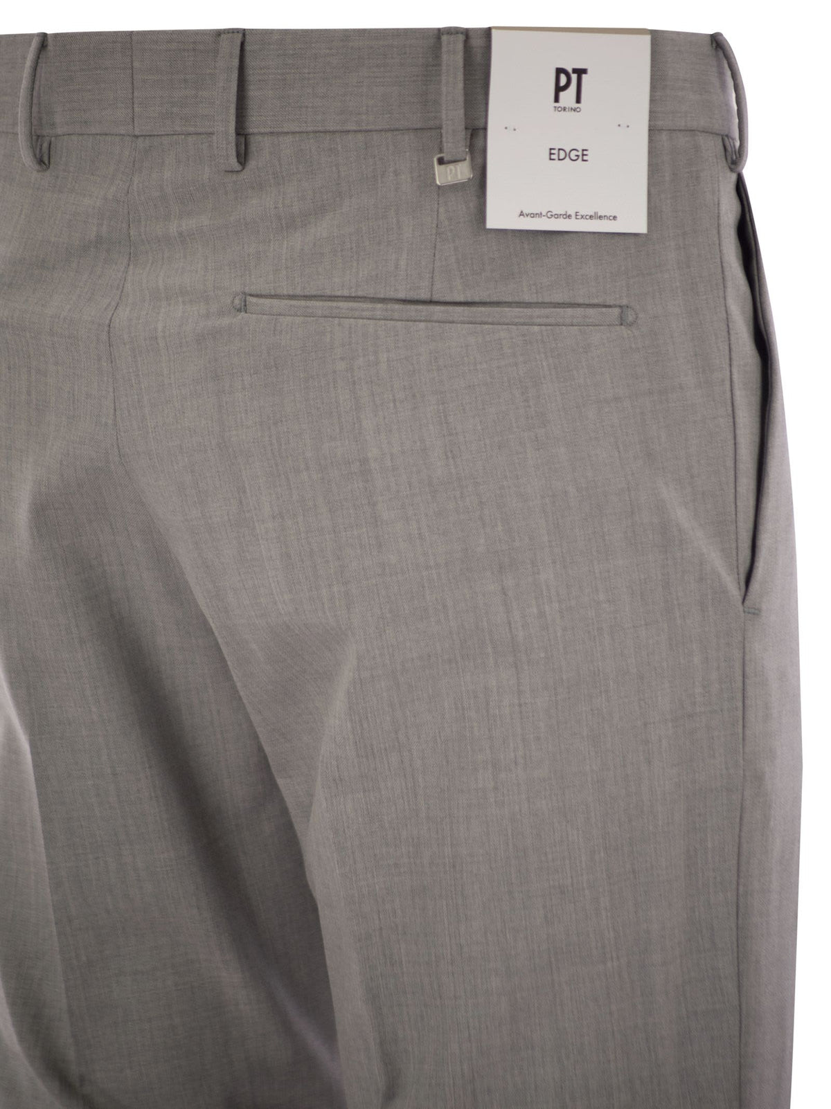 Pt Pt Torino Dieci Stretch Virgin Wool Trousers - Image 5