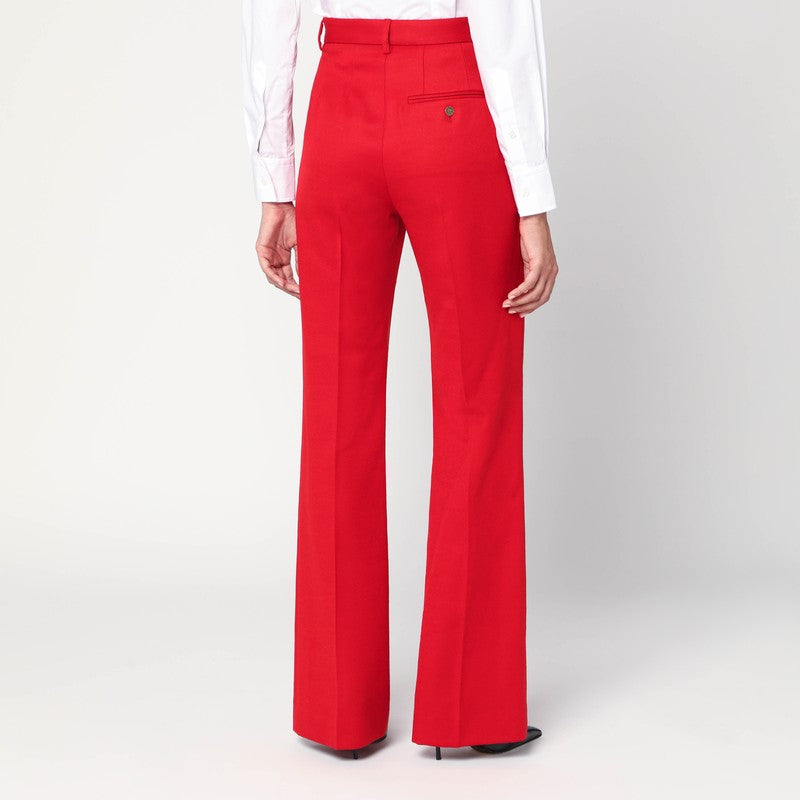 Vivienne Vivienne Westwood Red Flared Pants In Wool - Image 5