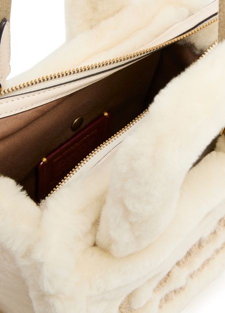COACH Cargo 20 ムートン トートバッグ - Image 5