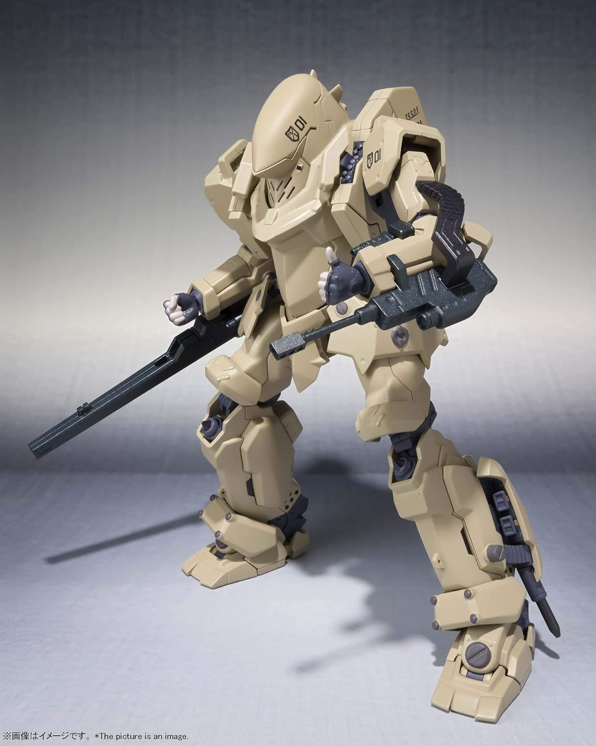 Robot Spirits Gasaraki [Side TA] Type Ichichichi Tactical Armor Raiden, Approx. 5.1 inches (130 mm), ABS & PVC Pre-painted Action Figure