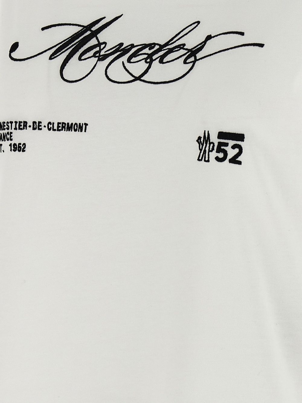 Moncler モンクラーロゴコットンTシャツ - Image 5