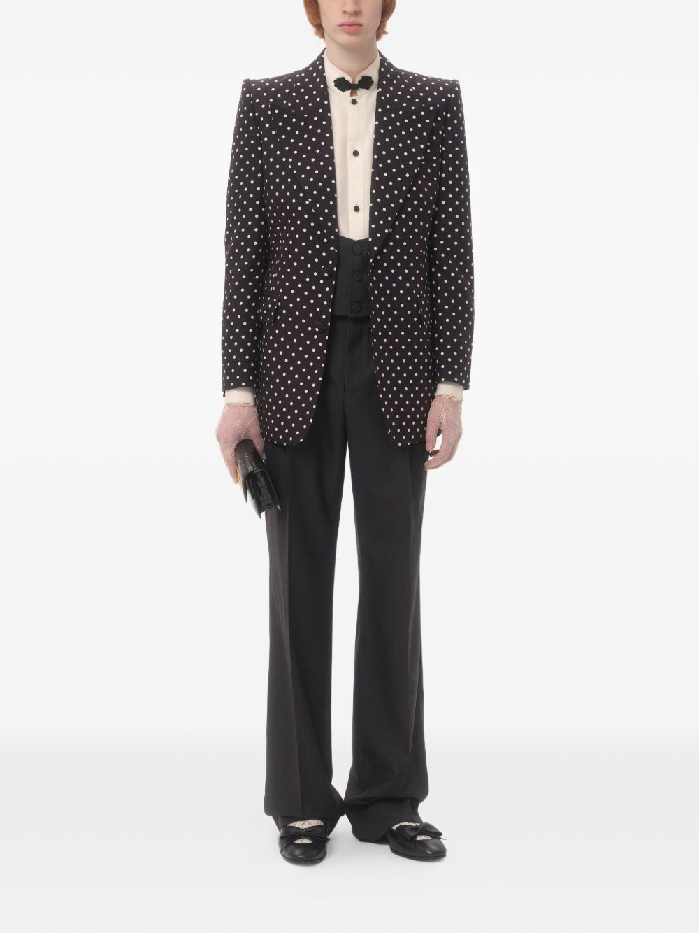 Valentino ヴァレンティノ シルク シャツ - Image 5