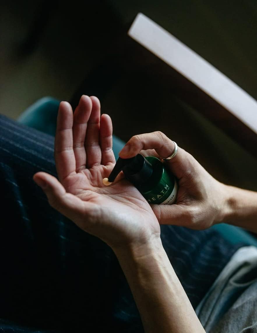 HEATH/Moisturizer, 3.4 fl oz (100 ml) - Tea Tree Scent, Gift for the Aged Day, Gift, Men's Lotion, Milky Lotion, All-in-One, Moisturizing Cream, Hyaluronic Acid Formulation, Blue Light Protection,