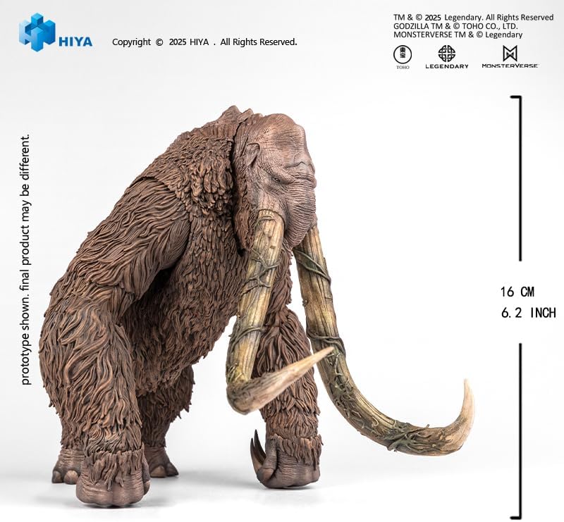 HiPlay EBG0184 Hiya Toys Godzilla King of Monsters Behemoth, Height Approx. 6.3 inches (16 cm), Exquisite Basic Action Figure, Painted Finished Product