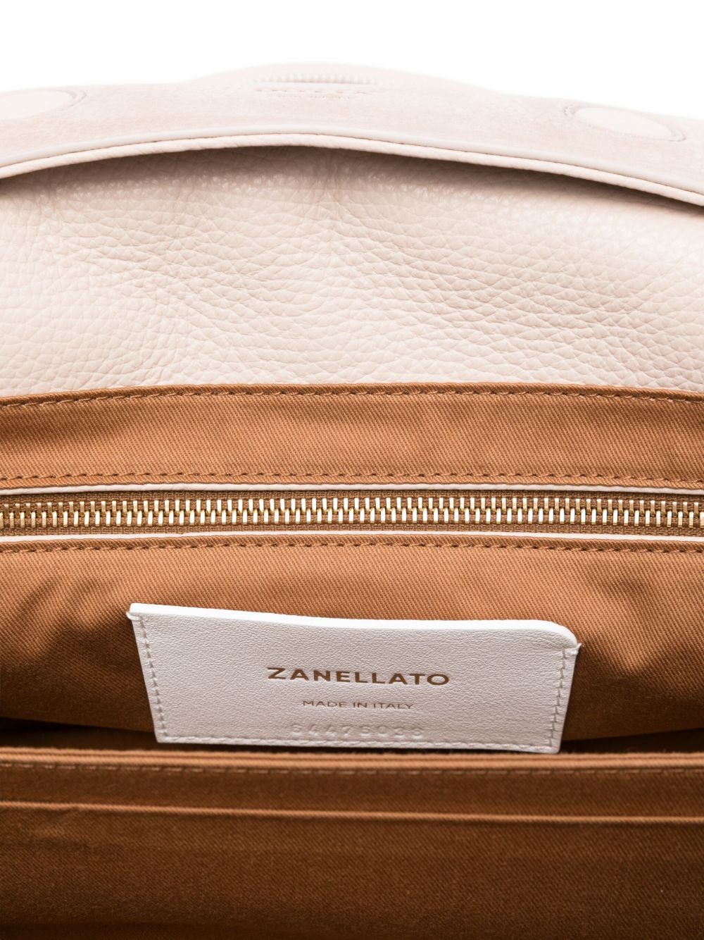 Zanellato Zanellato Dotta Jones Small Suede Leather Handbag - Image 5