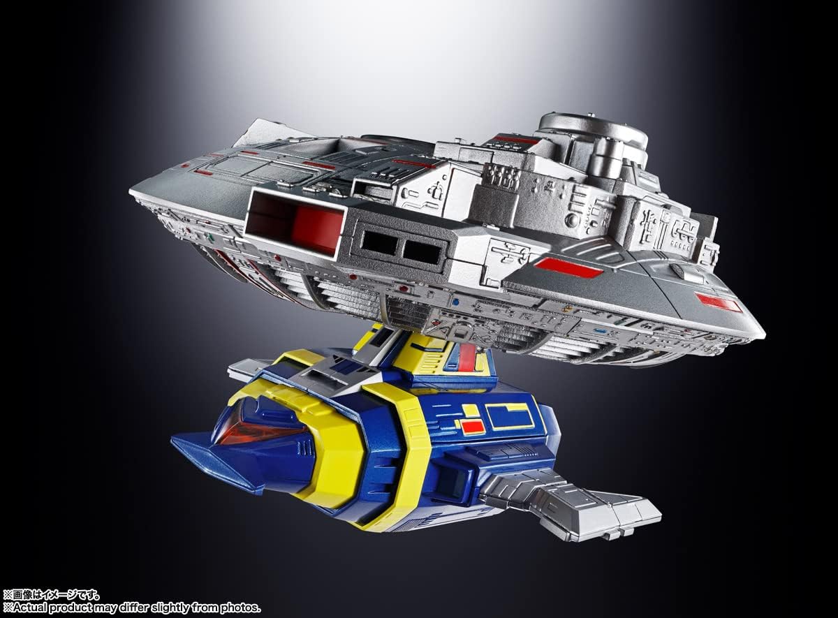 Tamashi Nations GX-106 Soul of Chogokin Space Detective Gaban Electronic Star Beast Dollar & Gilan Disc, Approx. 10.6 inches (270 mm), Diecast, ABS & POM, Pre-painted Action Figure
