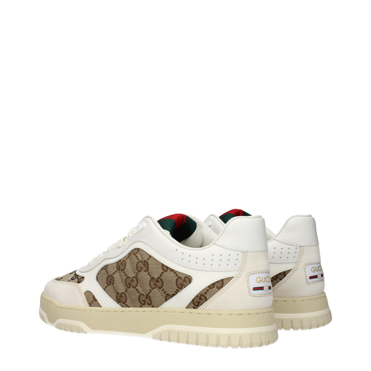 Gucci グッチ スニーカー リ ウェブ メンズs 生地 ベージュ/ホワイト - Image 5