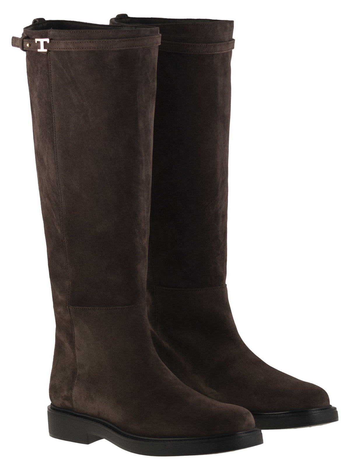 Tods トッド 'S スエードレザーブーツ - Image 5