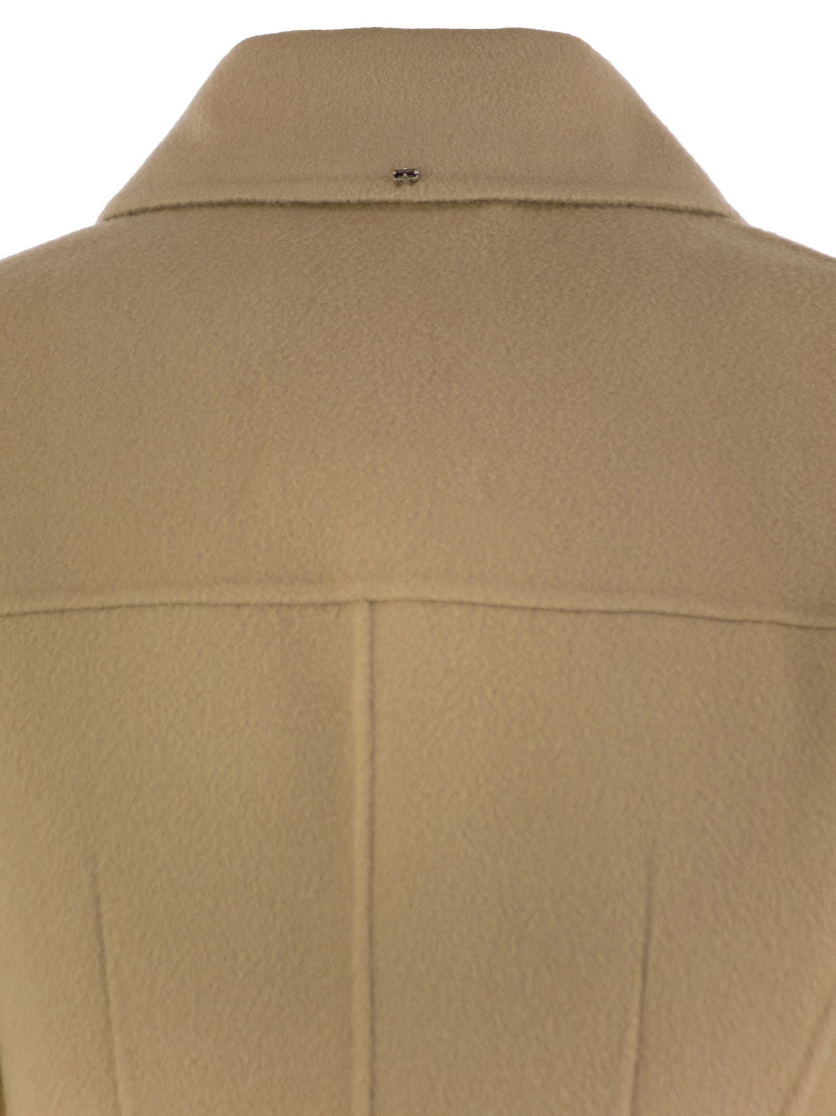 Sportmax SportMax EGEOタイトフィッティングウールカバン - Image 5