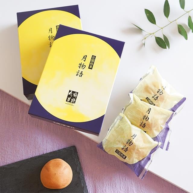 Present Japanese Confectionery Gift Founded in 1825, Tokyo Shinjuku Representative Sweet Hanazono Mandai, Tsuki Monogatari 4 pieces