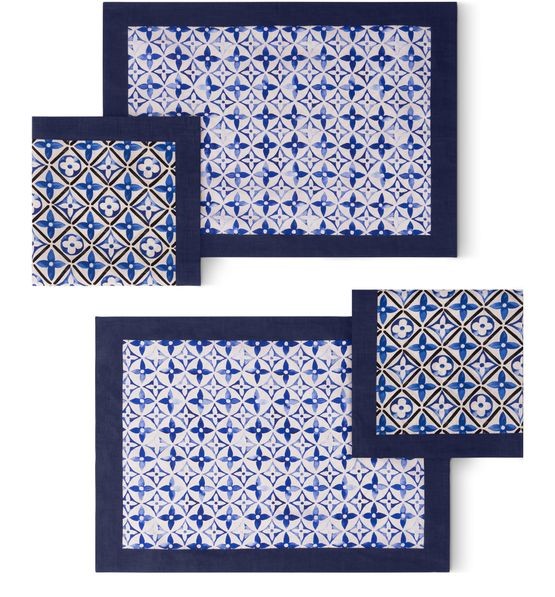 LOUIS VUITTON Placemat and Napkin Set - Image 5