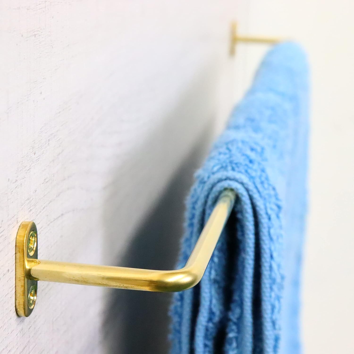 Artisan Direct Delivery Kitchen Towel Hanger Towel Bar 5 Types Made in Japan Brass Gold 20.1 inches (510 mm)