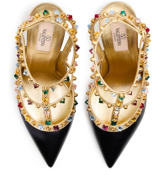 VALENTINO GARAVANI Rockstud ストラップ パンプス - Image 5