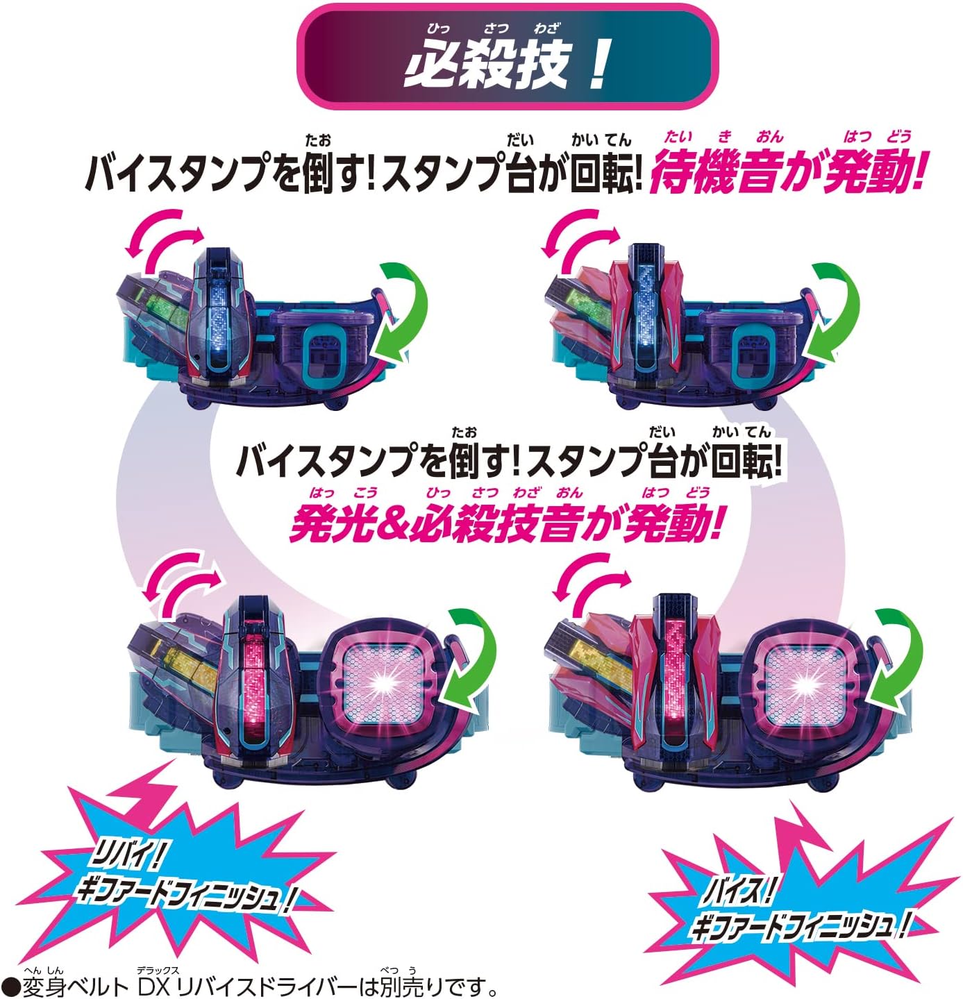 [BANDAI] Kamen Rider Revice DX Giffard Rex Vistamp