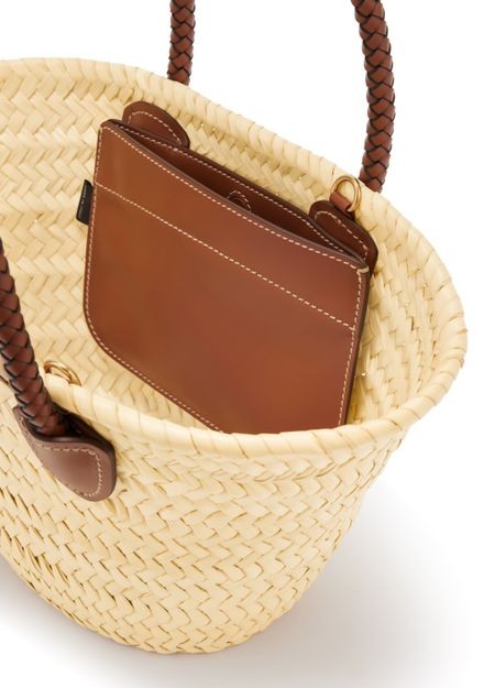 MIU MIU Small raffia tote bag - Image 5