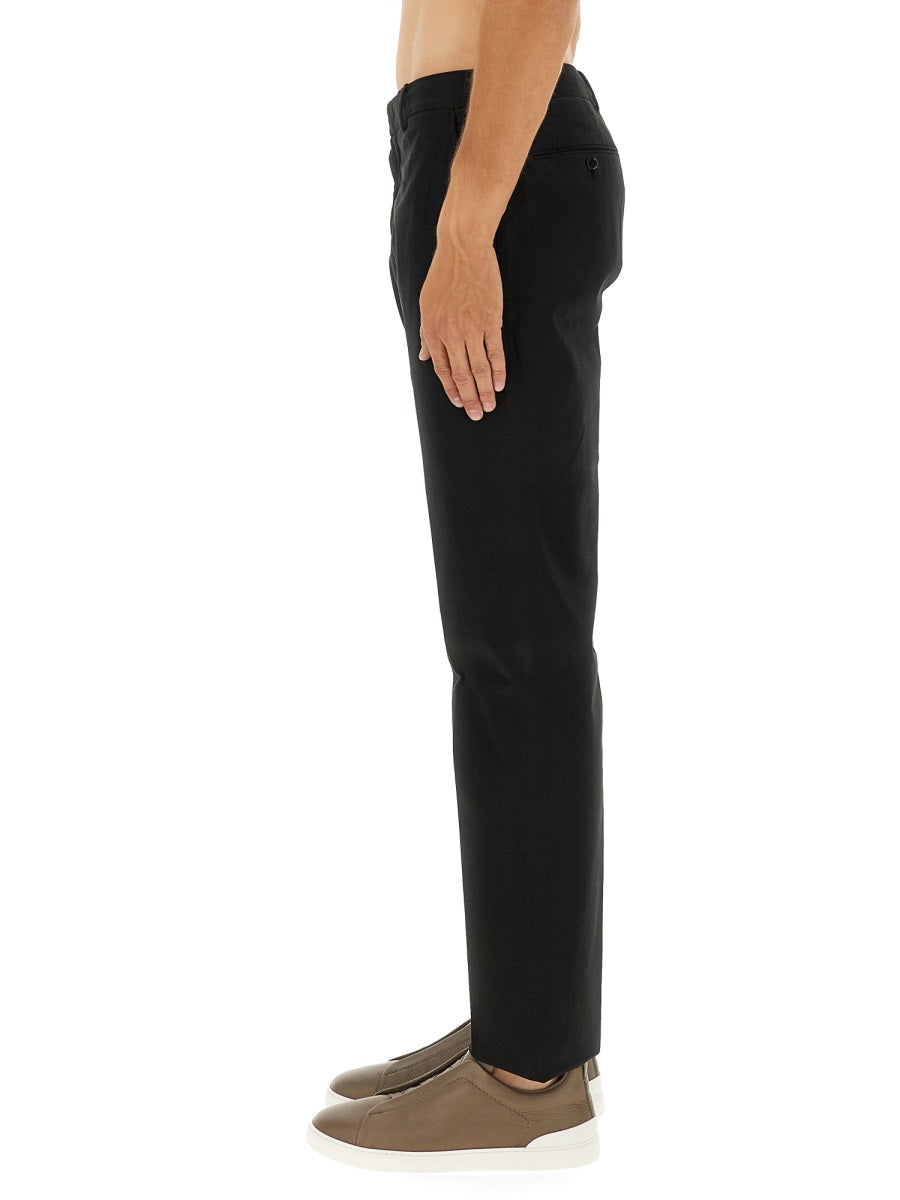 Zegna ZEGNAプレミアムコットンパンツ - Image 5