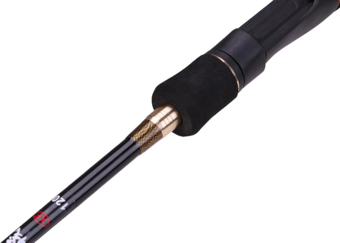 Fishing Rod, Raft Fishing Rod, Casting Rod, Ultra Fine Tip, Micro Lead Titanium Alloy, Soft Tail Valve Lever, Quick, Dragon Pattern, Black Snapper, Raft Fishing, Squid Fishing, Bridge Fishing