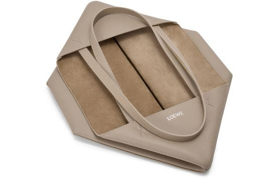 LOEWE Medium horizontal Puzzle Fold tote in soft grained calfskin - Image 5