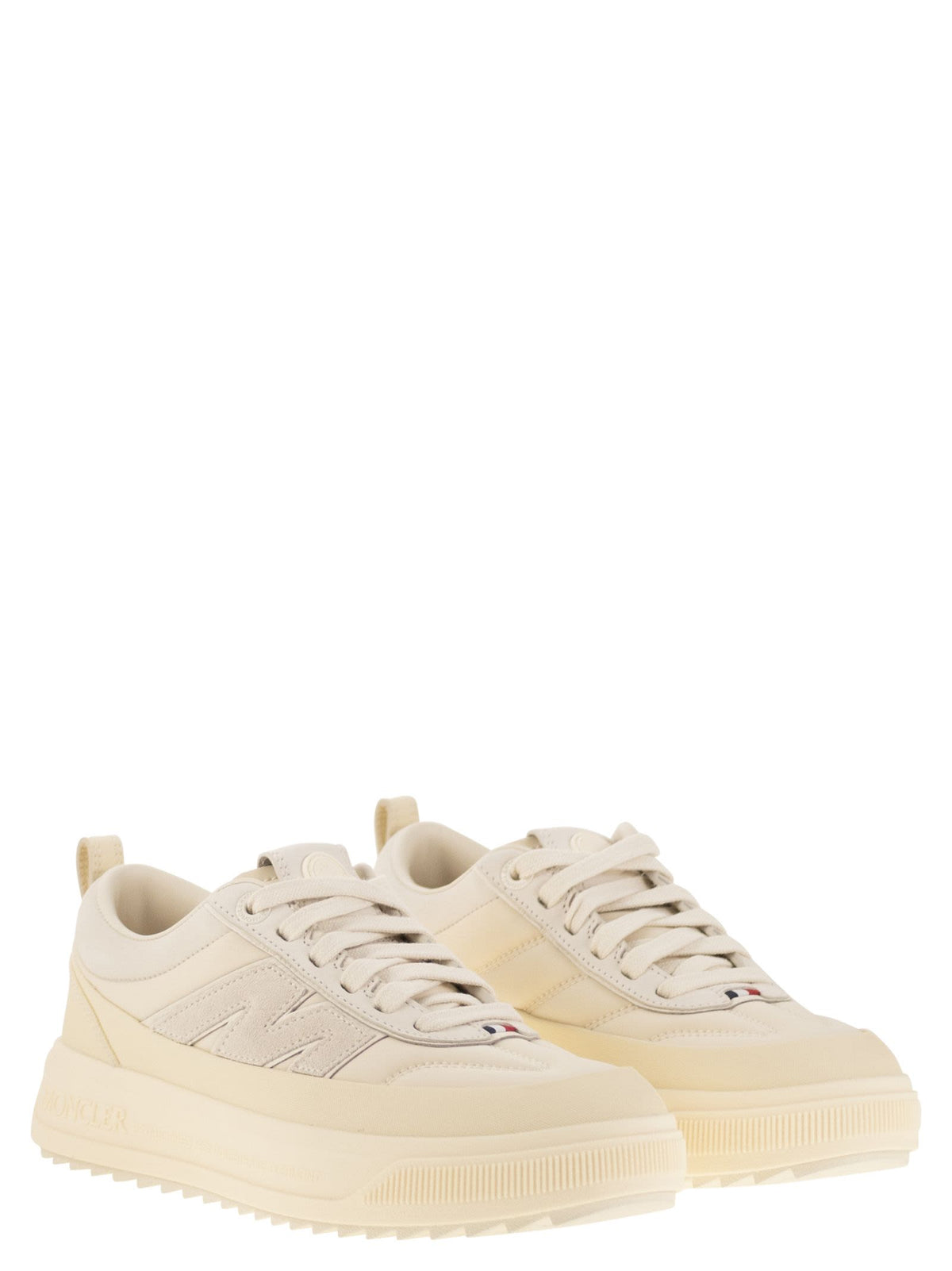 Moncler モンクレールモンクラーアルタブスエードとヌバックレザートレーナー - Image 5